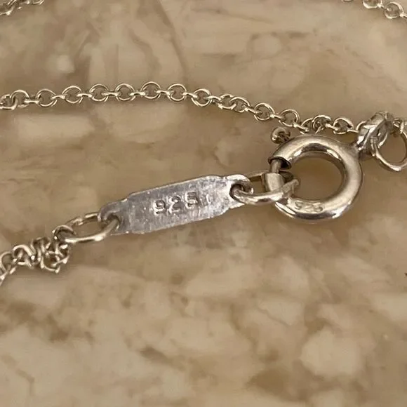 Tiffany & Co. 18K Gold & Sterling Silver Signature "X" Pendant Necklace - Picture 7 of 8